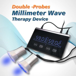 Double Probes Millimeter Wave Therapy Device for Tumors/Diabetes